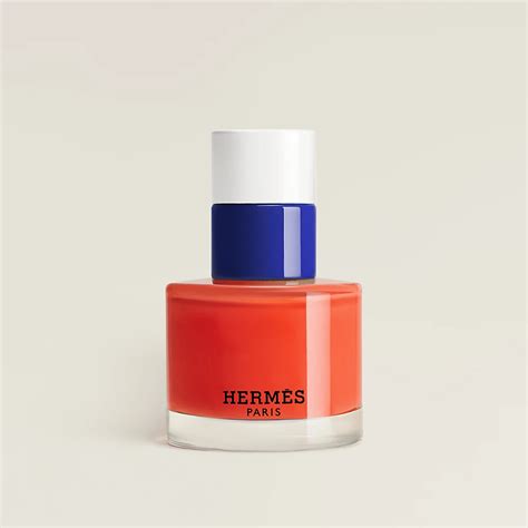 hermes orange nail polish|les mains hermes nail enamel.